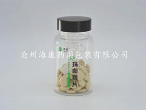 透明虫草保健品瓶(虫草玻璃瓶)